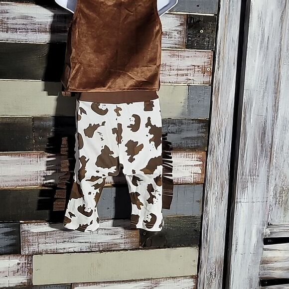 Cowboy Cowgirl Halloween Costume 6-12 Months - Picture 8 of 11